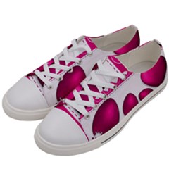 Love Celebration Easter Hearts Women s Low Top Canvas Sneakers by Sapixe