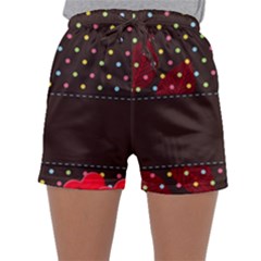 Design Background Reason Texture Sleepwear Shorts by Sapixe