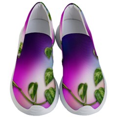 Leaves Green Leaves Background Women s Lightweight Slip Ons