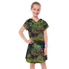 Hot Day In Dallas 33 Kids  Drop Waist Dress by bestdesignintheworld