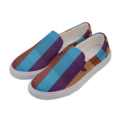 Background Desktop Squares Women s Canvas Slip Ons