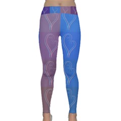 Background Desktop Squares Classic Yoga Leggings