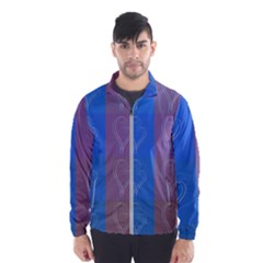 Background Desktop Squares Windbreaker (men) by Sapixe