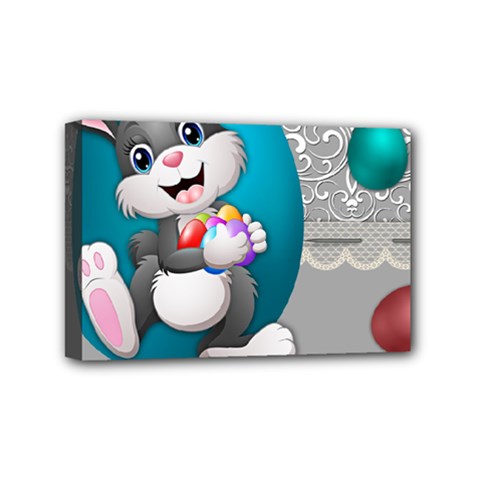 Illustration Celebration Easter Mini Canvas 6  X 4  by Sapixe