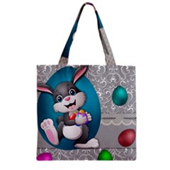 Illustration Celebration Easter Zipper Grocery Tote Bag