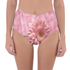 Background Texture Flower Petals Reversible High-waist Bikini Bottoms