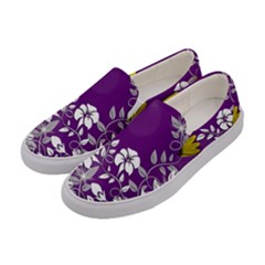 Background Bokeh Ornament Card Women s Canvas Slip Ons