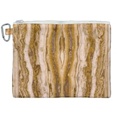 Marble Wall Surface Pattern Canvas Cosmetic Bag (XXL)