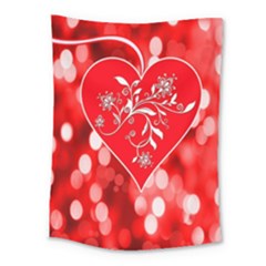 Love Romantic Greeting Celebration Medium Tapestry by Sapixe