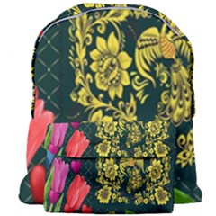 Background Reason Tulips Colors Giant Full Print Backpack