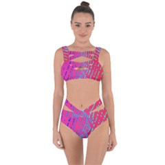 Background Desktop Mosaic Raspberry Bandaged Up Bikini Set 