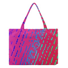 Background Desktop Mosaic Raspberry Medium Tote Bag by Sapixe