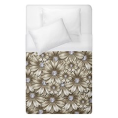 Background Flowers Duvet Cover (single Size) by Sapixe