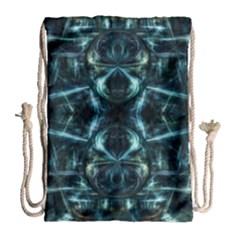 Abstract Fractal Magical Drawstring Bag (large)