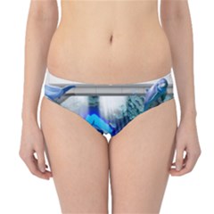 Dolphin Art Creation Natural Water Hipster Bikini Bottoms