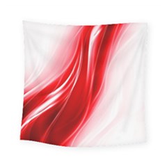 Flame Red Fractal Energy Fiery Square Tapestry (small) by Sapixe