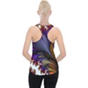 Flora Entwine Fractals Flowers Piece Up Tank Top View2