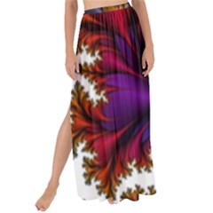 Flora Entwine Fractals Flowers Maxi Chiffon Tie-Up Sarong