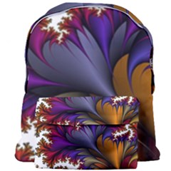 Flora Entwine Fractals Flowers Giant Full Print Backpack