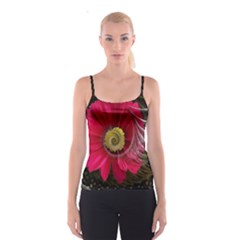 Fantasy Flower Fractal Blossom Spaghetti Strap Top