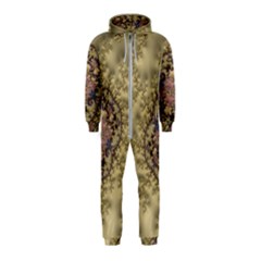 Fractal Art Colorful Pattern Hooded Jumpsuit (kids)