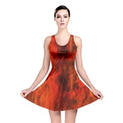 Fractal Abstract Background Physics Reversible Skater Dress