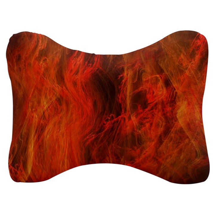 Fractal Abstract Background Physics Velour Seat Head Rest Cushion