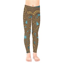 Fractal Abstract Pattern Kids  Legging