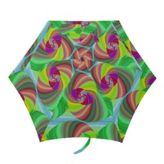 Seamless Pattern Twirl Spiral Mini Folding Umbrellas by Sapixe