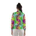 Seamless Pattern Twirl Spiral Windbreaker (Women) View2