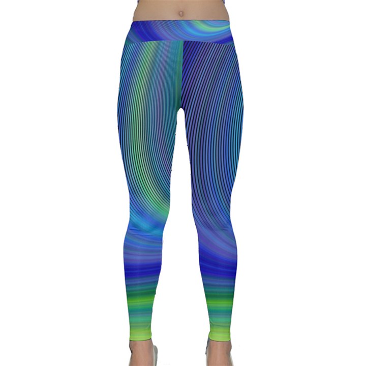Space Design Abstract Sky Storm Classic Yoga Leggings