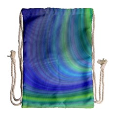 Space Design Abstract Sky Storm Drawstring Bag (large) by Sapixe