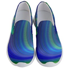 Space Design Abstract Sky Storm Men s Lightweight Slip Ons