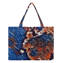 Wow Art Brave Vintage Style Medium Tote Bag by Sapixe