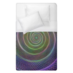 Spiral Fractal Digital Modern Duvet Cover (Single Size)