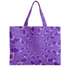 Wallpaper Mandelbrot Desktop Art Zipper Mini Tote Bag by Sapixe