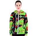 Quiet Place Women s Zipper Hoodie View1