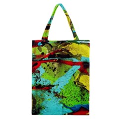 Yellow Dolphins   Blue Lagoon 6 Classic Tote Bag by bestdesignintheworld