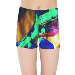 Global Warming 9 Kids Sports Shorts by bestdesignintheworld