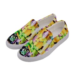 Lilac On A Counter Top 1 Women s Canvas Slip Ons