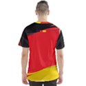 Red & Yellow German Football Men s Sports Mesh Tee View2