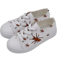 Nature Insect Natural Wildlife Kids  Low Top Canvas Sneakers by Sapixe