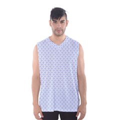 Alice Blue Hearts In An English Country Garden Men s Basketball Tank Top