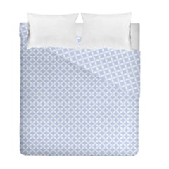 Alice Blue Hearts In An English Country Garden Duvet Cover Double Side (full/ Double Size)