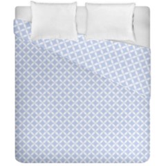 Alice Blue Hearts In An English Country Garden Duvet Cover Double Side (california King Size)