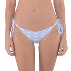 Alice Blue Hearts In An English Country Garden Reversible Bikini Bottom by PodArtist