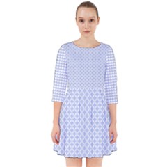 Alice Blue Hearts In An English Country Garden Smock Dress