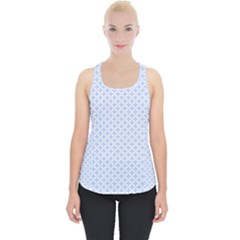 Alice Blue Hearts In An English Country Garden Piece Up Tank Top