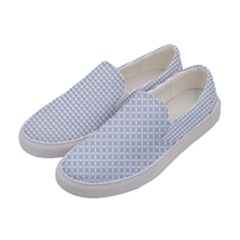 Alice Blue Hearts In An English Country Garden Women s Canvas Slip Ons