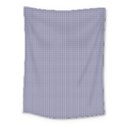 USA Flag Blue and White Gingham Checked Medium Tapestry View1